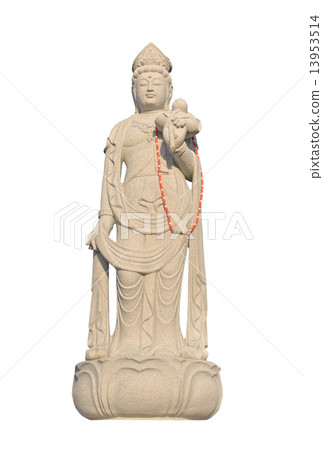 Buddha statue of unrelated Buddha [Cut out] 13953514
