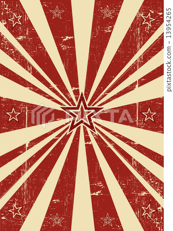 Red sunbeams stars 13954265