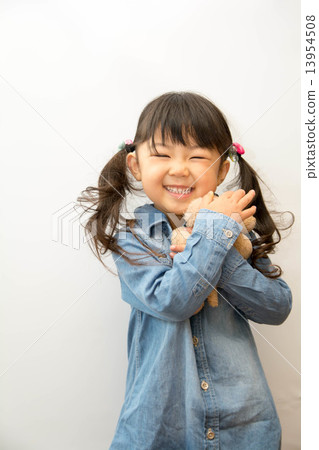 Girls with dolls 13954508