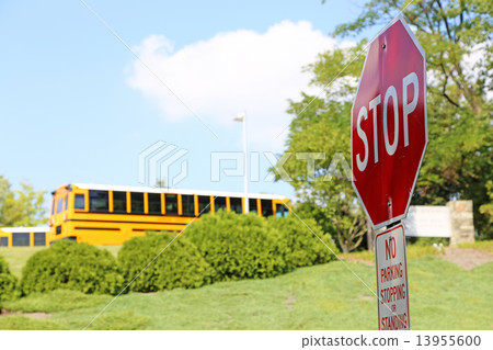 American bus stop 13955600