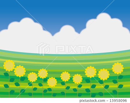 夏日風景 13958096