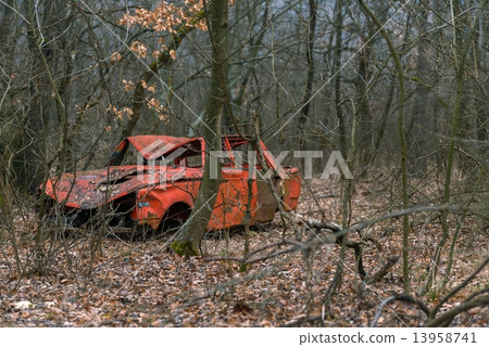 Abandoned old cars Abandoned old cars 13958741