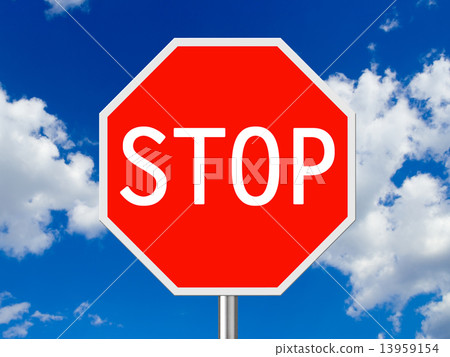 Sign Stop Sign Stop 13959154