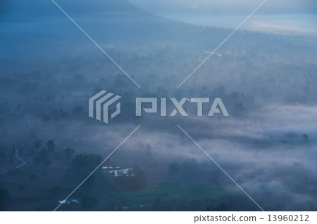 fog and cloud mountain valley sunrise landscape fog and cloud mountain valley sunrise landscape 13960212