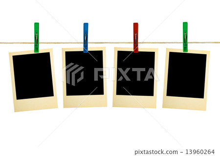 Retro photography on clothespins Retro photography on clothespins 13960264