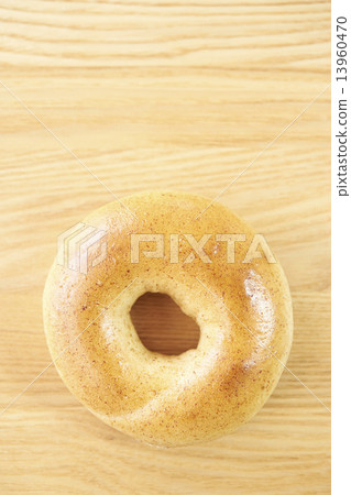 Stock Photo: bagel, bagels, circular