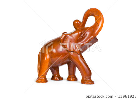 Wooden figurine elephant Wooden figurine elephant 13961925