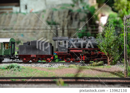 Locomotive diorama Locomotive diorama 13962138