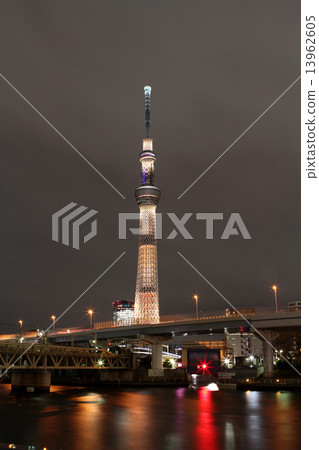 Tokyo Sky Tree Valentine Light Up Brown Chocolat Tokyo Sky Tree Valentine Light Up Brown Chocolat 13962605