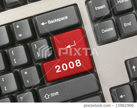 Keyboard -  red key 2008 13962906