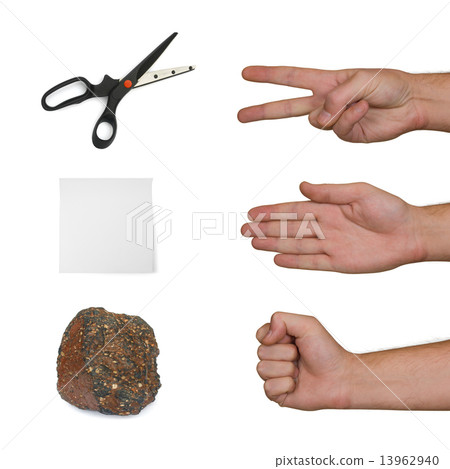 Scissors, paper, stone 13962940