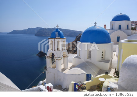 Oia village in Santorini island, Greece 13963552