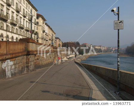 River Po, Turin 13963771