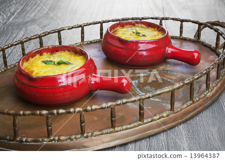 julienne with mushrooms 13964387
