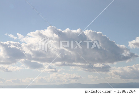 天空和雲彩 13965264