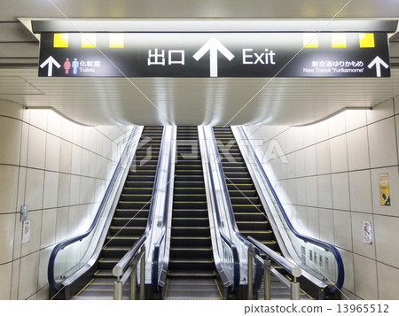 地鐵自動扶梯 13965512