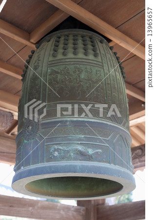 Shikoku Buddha 72nd Temple "Mandala Temple" Bell Bell Shikoku Buddha 72nd Temple "Mandala Temple" Bell Bell 13965657