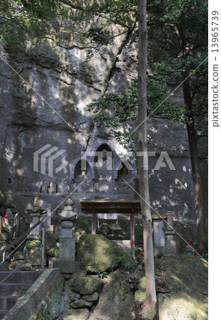 Shikoku Shrine Plant No. 71 Buddhist temple "Yaidanji" Amida Sanshin Buddha Buddha Buddha 13965739
