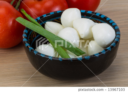 Mozzarella cheese balls Mozzarella cheese balls 13967103