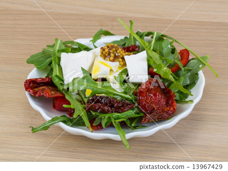 Salad with dried tomato 13967429