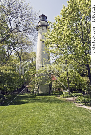 Lighthouse in Evanston 13968123