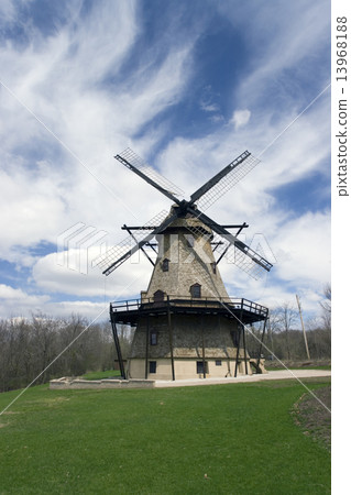 WIndmill in Geneva 13968188