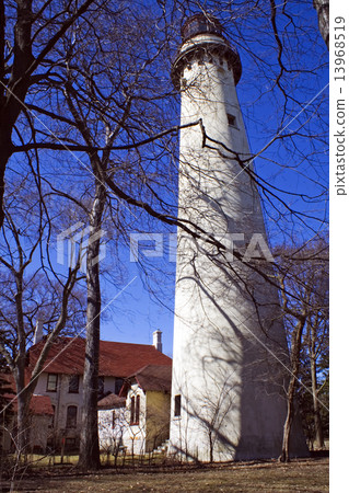 Lighthouse in Evanston 13968519