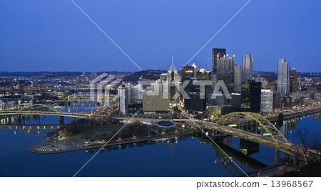Night in Pittsburgh Night in Pittsburgh 13968567
