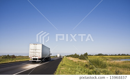 Sunlight Projected on the road 13968837