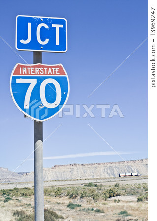 Truck on I-70 Truck on I-70 13969247
