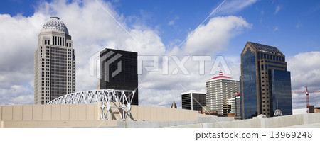 Panoramic Downtown of Louisville 13969248
