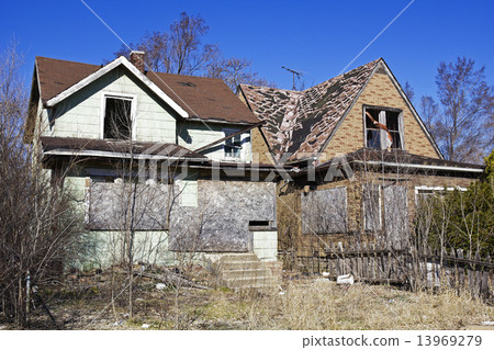 Abandoned houses in Gary Abandoned houses in Gary 13969279