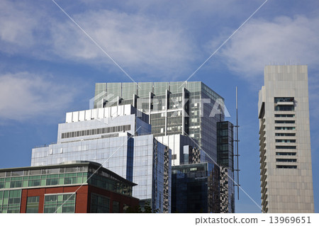 Modern buidlings in the center of Boston Modern buidlings in the center of Boston 13969651