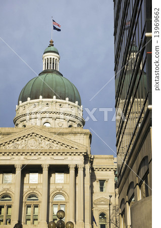 Indianapolis, Indiana - State Capitol 13969662