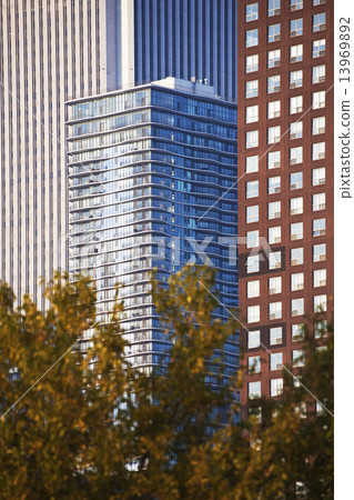 Agua Building and Aon Center Agua Building and Aon Center 13969892