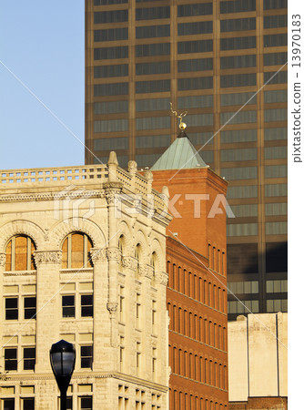 Old and new buildings in downtown Louisville Old and new buildings in downtown Louisville 13970183