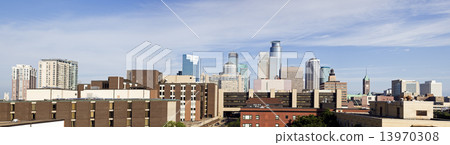 Panorama of Minneapolis, Minnesota Panorama of Minneapolis, Minnesota 13970308