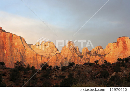 Sunset in Zion National Park 13970630