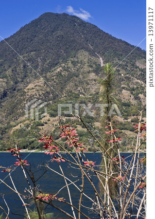 Volcano by Lake Attilan 13971117