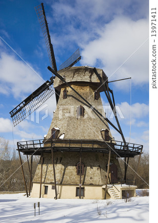 Windmill in Geneva 13971411