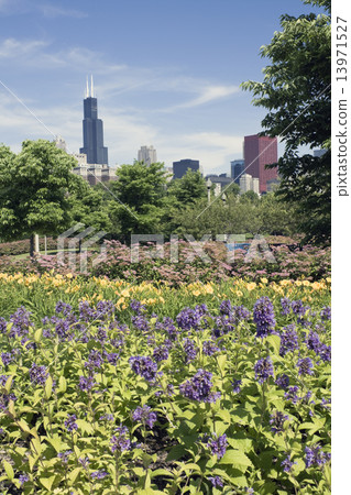Park in Chicago Park in Chicago 13971527