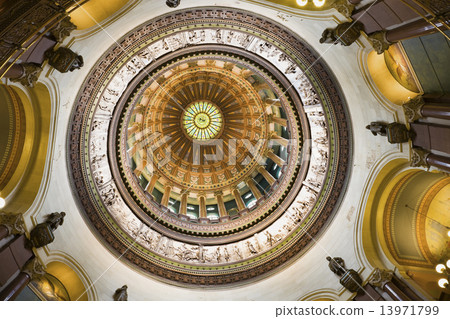 Springfield, Illinois - inside of State Capitol 13971799