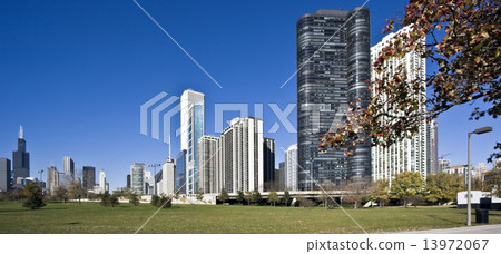 Morning panorama of Chicago Morning panorama of Chicago 13972067