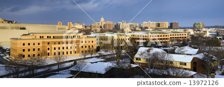 Panoramic view of Madison 13972126
