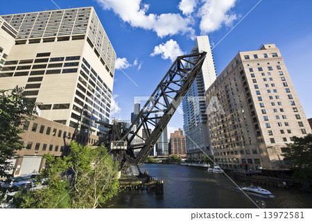 Bridge in Chicago Bridge in Chicago 13972581