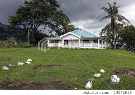 Church in rural Fiji Church in rural Fiji 13972656