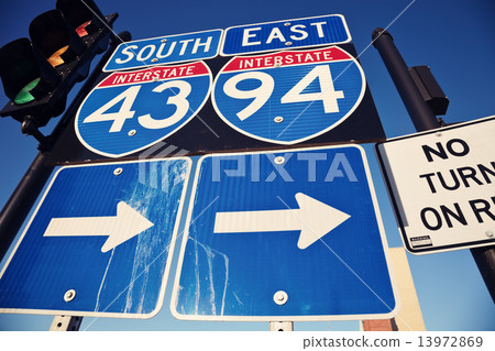 Interstate 90 and 94 13972869