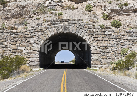 Tunnel in Big Bend National Park Tunnel in Big Bend National Park 13972948