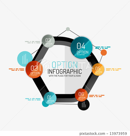 Minimal line design office web infographics Minimal line design office web infographics 13973959