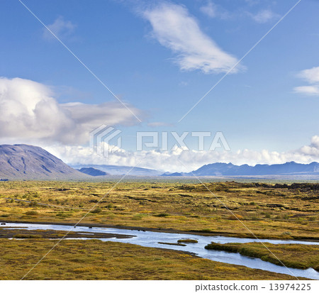 Thingvellir National Park - a popular travel destination and important historic site in Iceland Thingvellir National Park - a popular travel destination and important historic site in Iceland 13974225
